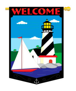 Welcome Lighthouse Banner