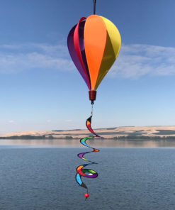 Rainbow Panel Hot Air Balloon