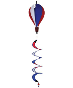 Mini Red, White, Blue Hot Air Balloon