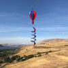 Mini Red, White, Blue Hot Air Balloon