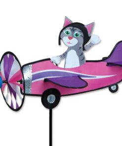 19 in. Pilot Pal Spinner - Gray Kitty