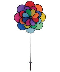 24" Petal Flower Triple Wheel Spinner
