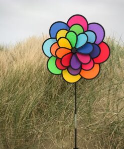24inches Petal Flower Triple Wheel Spinner
