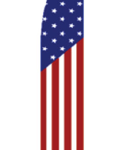 2.5'x11.5' USA