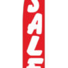 2.5'x11.5' Sale Red Color
