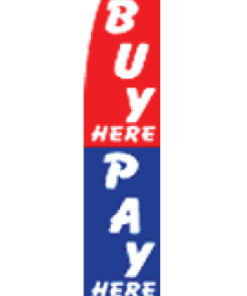 2.5'x11.5' Buy Here, Pay Now