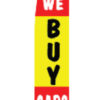 2.5'x11.5' We Buy Cars