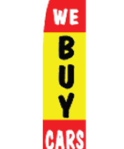 2.5'x11.5' We Buy Cars
