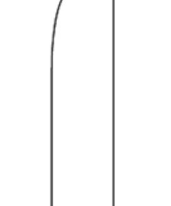 2.5'x11.5' White
