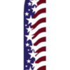 2.5'x11.5' USA Star Spangled