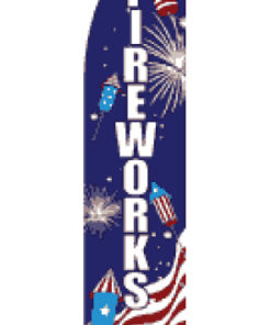 2.5'x11.5' Fireworks USA