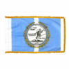 Korean War Veteran's 3 ft. X 5 ft. Colonial Nyl-Glo Flag with Fringe