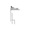 Welcome Garden Flag Stand