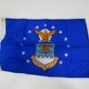 Air Force Boat Flag 12x18 inch Nylon Canvas Header Two Brass Grommets, USAF Nautical Flag, USAF 12"X18" Nylon Flag