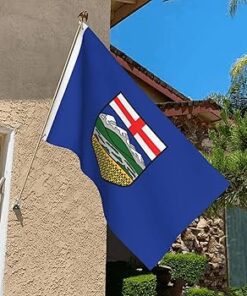 Alberta Flag 3x5ft Poly, Alberta Flag 3x5 ft Polyester Canadian Province