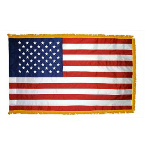 American Flag With Fringe