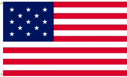Old Glory 3 x 5 13 Stars Sleeved