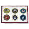Armed Forces 6 Branch 2'x3' Printed Nylon Flag, 2' x 3' Armed Forces Flag Nylon