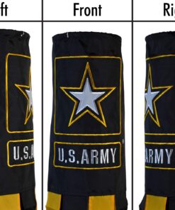 U.S. Army Logo 40 Inch Windsock, Military Service Hanging Decoration