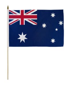 Australia 12x18in Stick Flag