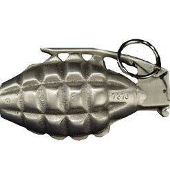 Grenade Pineapple Belt Buckle