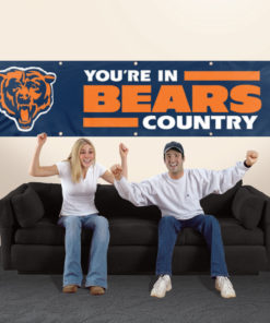 Chicago Bears Giant 8' x 2' Banner