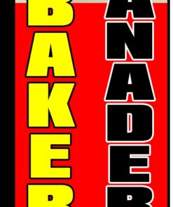 38'' x 138'' Bakery Panaderia Swooper Flag