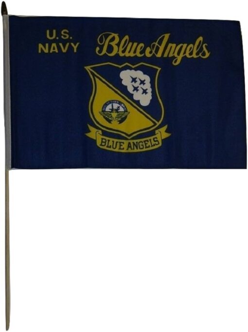 U.S. Navy Blue Angels Stick Flag, Blue Angels Stick Flag