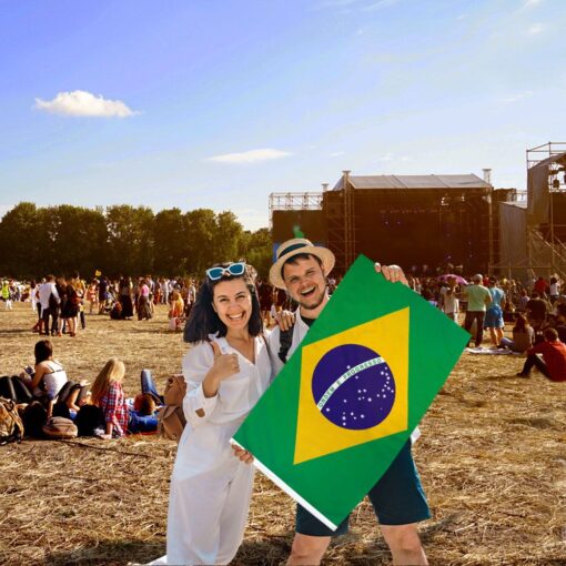 Brazil Flag 2x3ft Poly