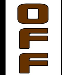 38'' x 138'' Coffee Shop Swooper Flag