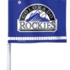 COLORADO ROCKIES CAR FLAG 11.75" X 14"