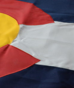 State of Colorado Flag Sewn