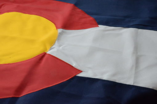 State of Colorado Flag Sewn