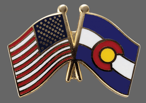 Colorado Friendship lapel Pins