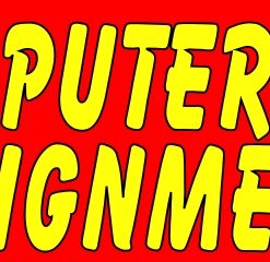 3' x 10' Computerized Alignment Banner
