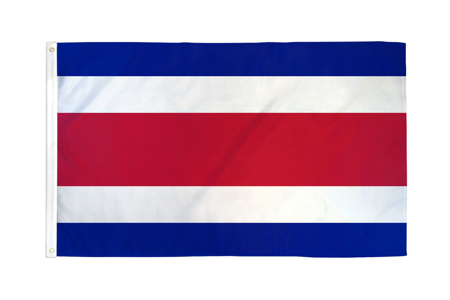 Costa Rica Civil Flag Costa Rica 2'x3' Nylon Civil Flag - Image 1