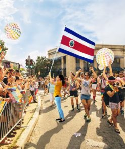 Costa Rica 3x5' Poly Flag