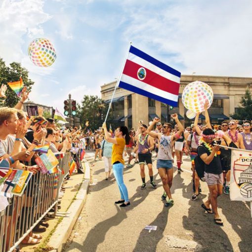 Costa Rica 3x5' Poly Flag