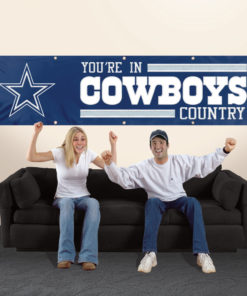 Dallas Cowboys Giant 8' x 2' Banner