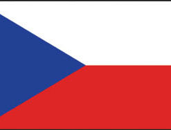 Czech Rep 3x5' Poly Flag