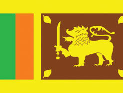 Sri Lanka 3x5' Poly Flag