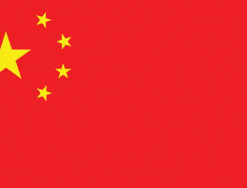 China 3x5' Poly Flag