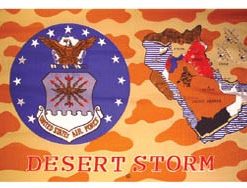 USAF/Desert Storm 3x5'