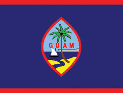 Guam 2x3' Poly Flag
