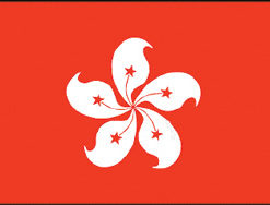 Hong Kong  2x3' Poly Flag