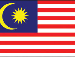 Malaysia 2x3' Poly Flag