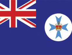 Queensland 12"x18" Stick Flag