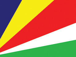 Seychelles 12"x18" Stick Flag