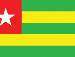 Togo 2x3' Poly Flag