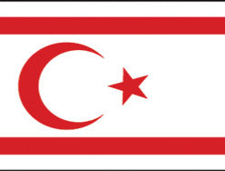 Cyprus-N. Turkey 2x3' Poly Flag